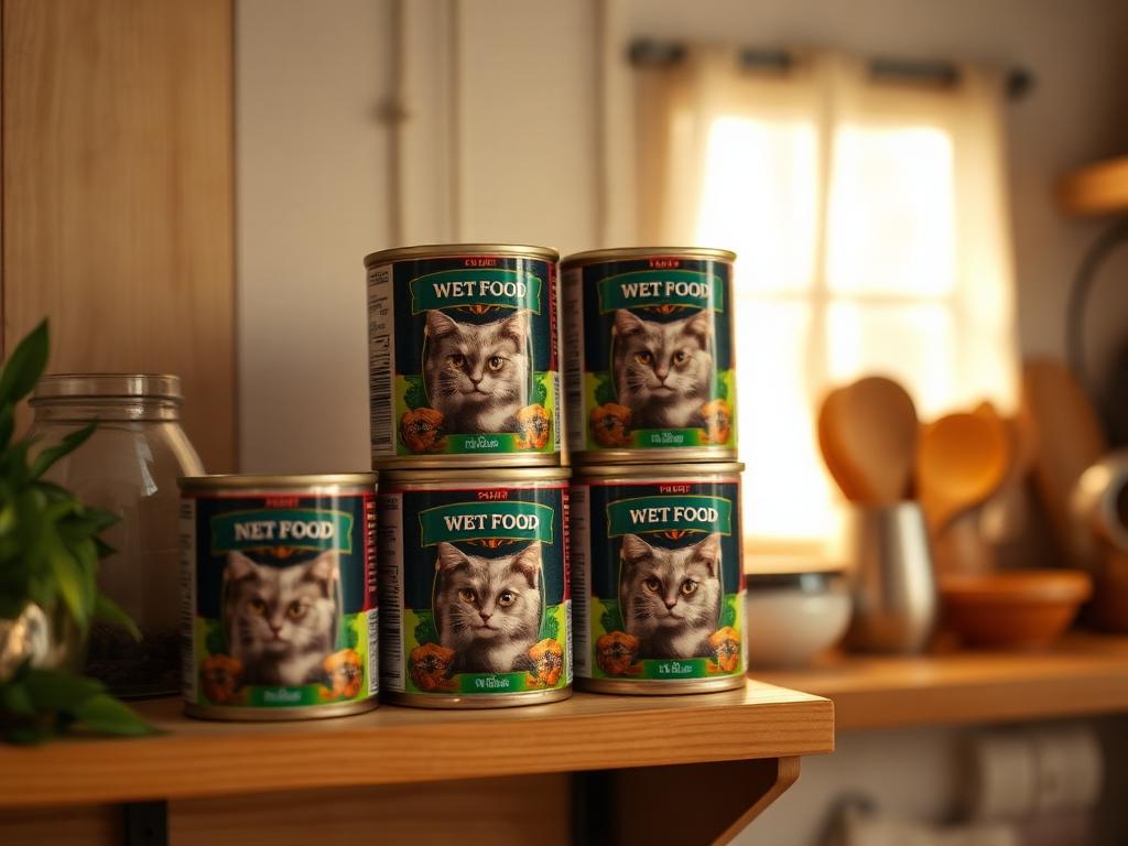 Tuna wet food, 6 cans
